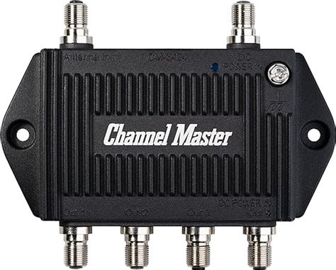 Channel Master Tv Antenna Amplifier Signal Booster 4 Amplified
