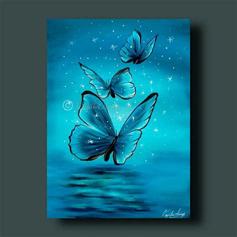 Butterfly Painting Acrylic Butterfly Mania