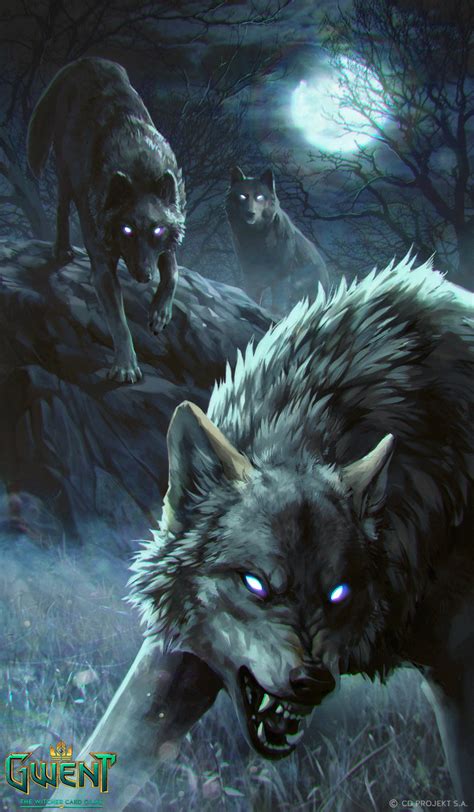 Rabid Wolf Gwent Card By Akreon On Deviantart