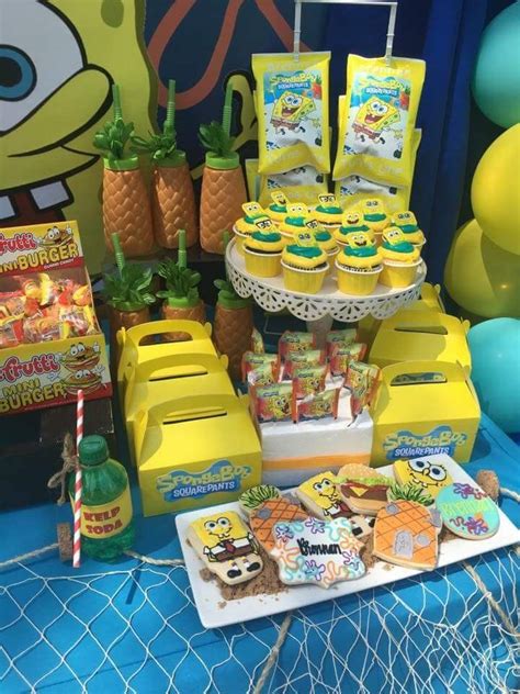 Pin By Felicias Event Design And Pla On Spongebob Squarepants Theme