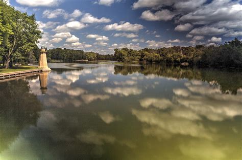 Fox River Lighthouse Geneva Illinois Photograph By Roger Passman