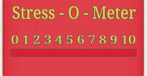 Stress O Meter Stretched Text By Madscislack Download Free Stl