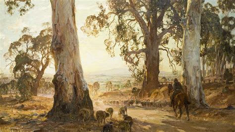 Hans And Nora Heysen Two Generations Of Australian Art Art In Melbourne