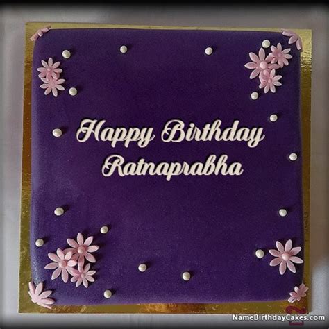 Happy Birthday Ratnaprabha Cakes Cards Wishes