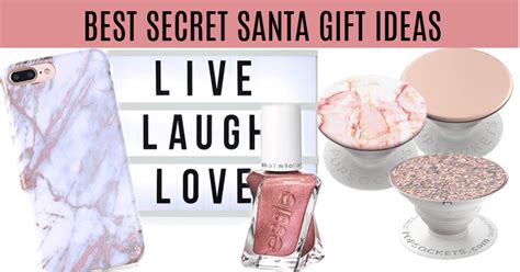 16 Really Good Secret Santa Ts Oh My Creative