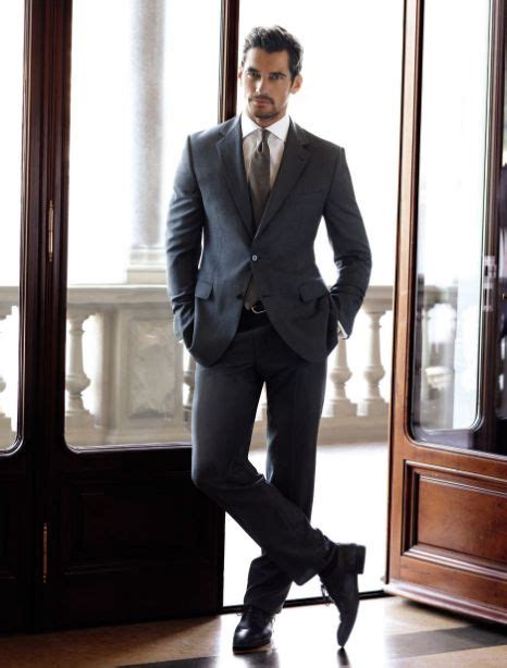 Sexy David Gandy Suits Up To Model Mands Winter Menswear Collection