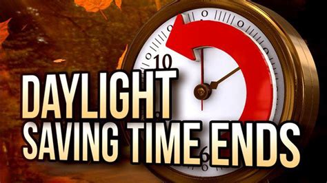 Reminder Daylight Savings Time Ends Sunday 113 Professional