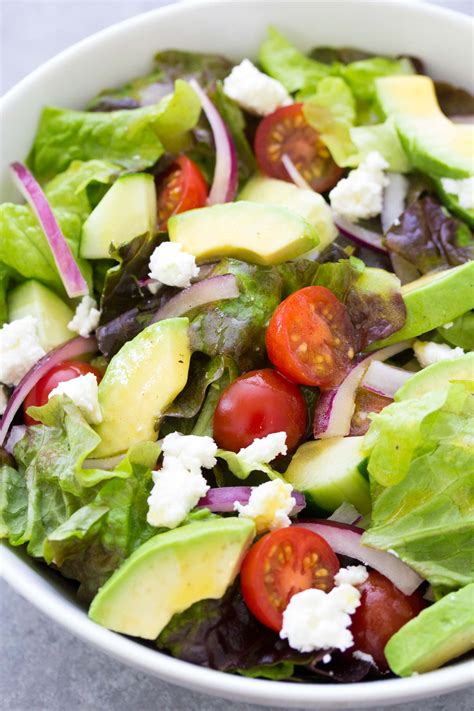 Simple Green Salad Recipe Kristine S Kitchen