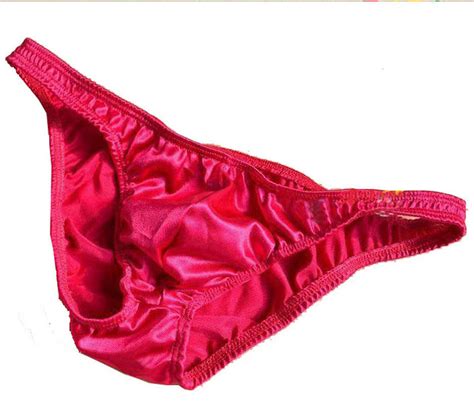 Sexy Ice Silk Mens Briefs Low Waist Male Panties Translucent