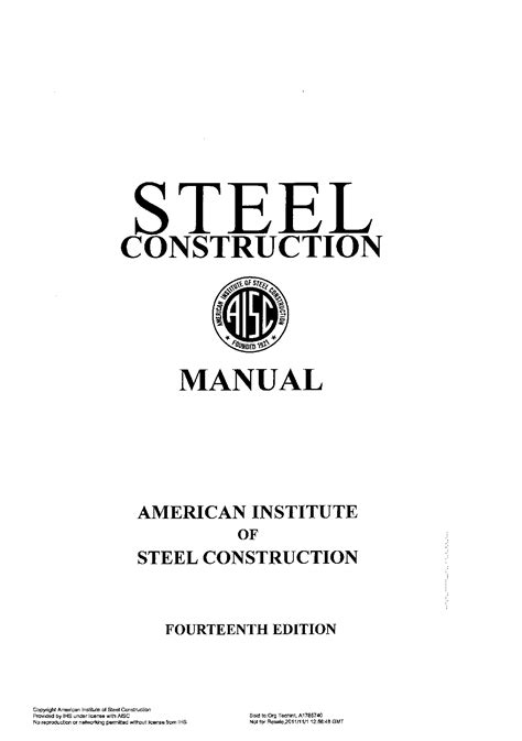 Solution Kupdf Com Aisc Steel Construction Manual 14th Edition Ansi