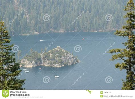 Emerald Bay South Lake Tahoe Ca Usa Stock Photo Image