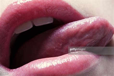Woman Licking Lips Close Up Of A Womans Mouth Photo Getty Images