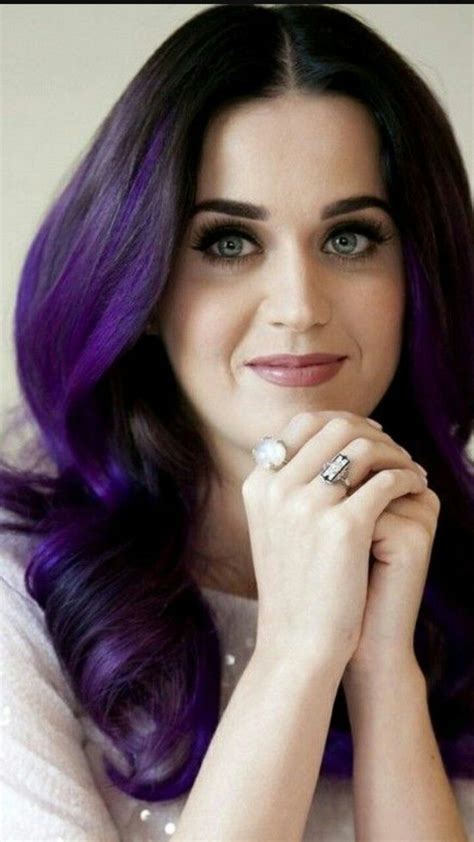 Pin By Brianna Shannon On Colored Hair Purple Hair Dark Purple Hair Katy Perry Purple Hair