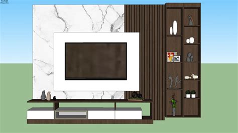 Tv Unit 3d Warehouse Tv Wall Design Tv Cabinet Wall Design Modern