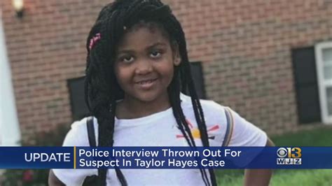 Police Interview Thrown Out For Suspect In Taylor Hayes Case Youtube