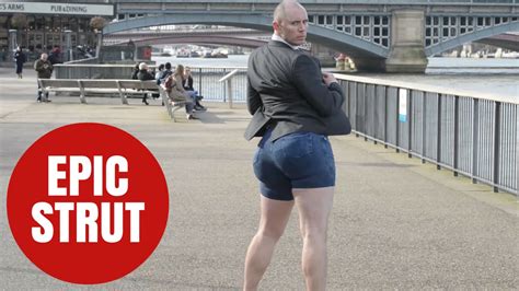 Viral Bum Wiggling Sensation Epic Strut Guy Shakes Booty In Britain For