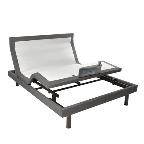 Maxxprime Massaging Zero Gravity Adjustable Bed With Wireless Remote