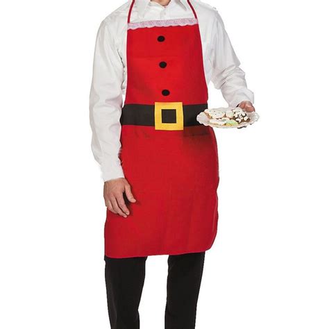 Santa Claus Christmas Apron Christmas Decorations For Home Kitchen Cooking Apron Dinner Party
