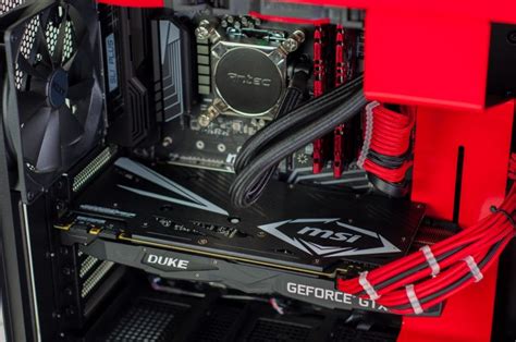 Valkyrie Gaming Pc In Nzxt H700 Black And Red Evatech News