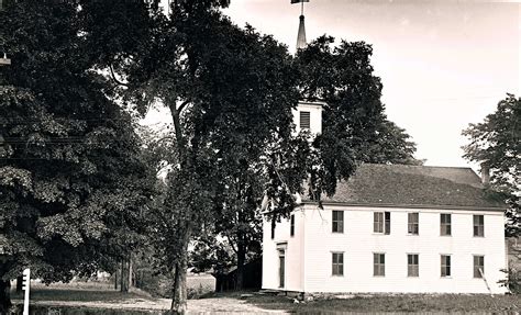 Easton Hse Baptist Church C1935 Historical Society Of Easton Connecticut