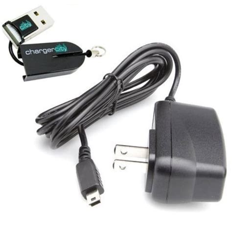 Ac Adapter Wall Charger W Extended 6 Ft Power Cable By Chargercity For Garmin Nuvi Drive