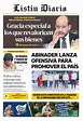 Portada Periódico Listín Diario, Miércoles 21 de Octubre, 2020 ...