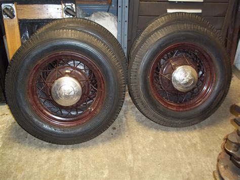 5 Ford Wire Wheels 16 Inch Sold A Matched Set The Hamb