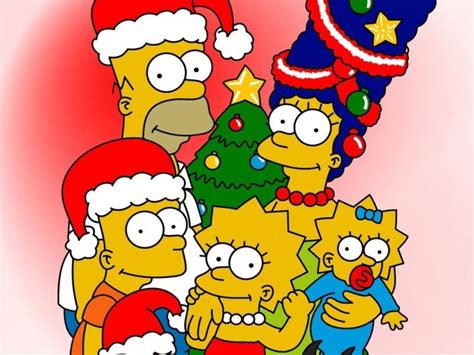 Los Simpson Te Desean Feliz Navidad Navidad Tu Revista Navideña