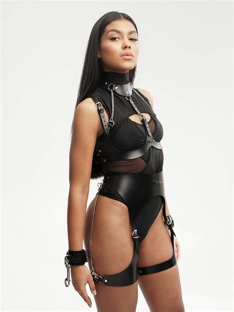 Sexy Full Body Leather Harness Harness LingerieLeather Women Etsy