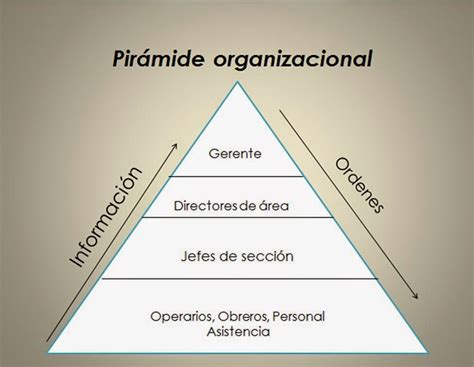 Procesos Administrativos Piramide Organizacional