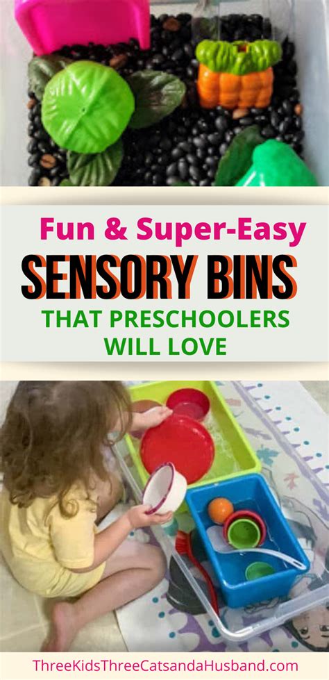 10 Easy Sensory Activities For Preschoolers Bins Bottles And
