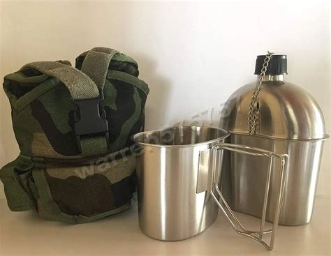 Jolmo Lander Military Canteen Cookware Set Camping Canteen Mess Kit