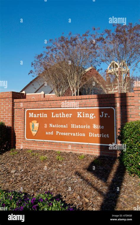 The New Ebenezer Baptist Church Of Martin Luther King Jr Stock Photo