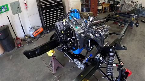 F100 Chassis With Qa1 Suspension Youtube