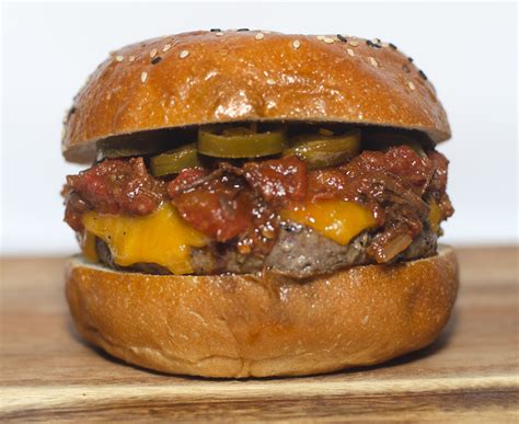 Chili Cheese Burger Smokey S Bbq