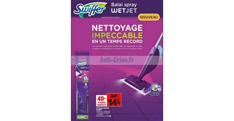 Swiffer wetjet is easy to use and assemble so you. Bon Plan Balai Spray Swiffer Wetjet chez Auchan (07/01 - 13/02) - Catalogues Promos & Bons Plans ...