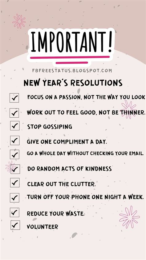 2024 New Year Resolutions And Ideas To Inspire You New Years