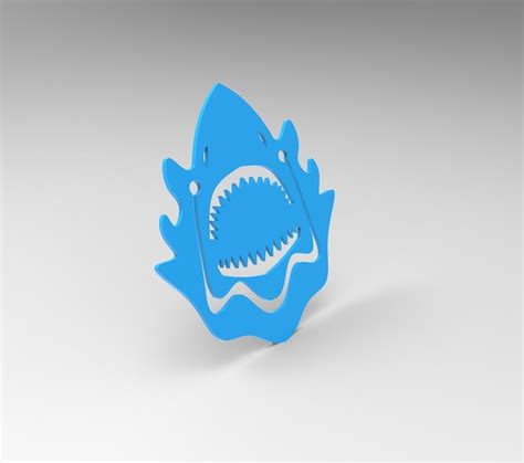 Shark Paper Clip 3d Print Model Cgtrader