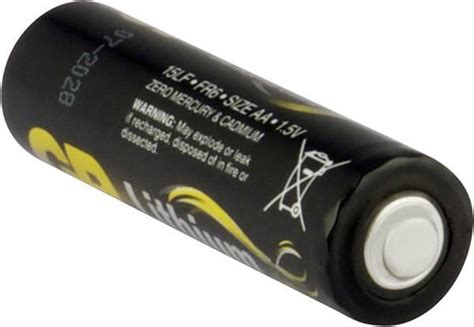 Pile Lr6 Aa Gp Batteries Excellent Fr6 07015lf C4 Lithium 15 V 4 Pc