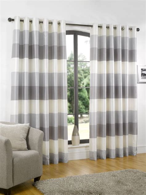 Argos home faux silk fully lined eyelet curtains. Riviera - silver Ready Made Curtains from £24.63 (50% OFF ...