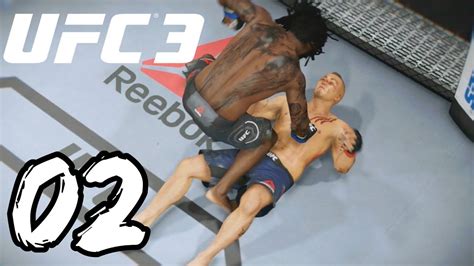 Brutal Ground And Pound Ufc 3 Career Mode Part 2 Youtube