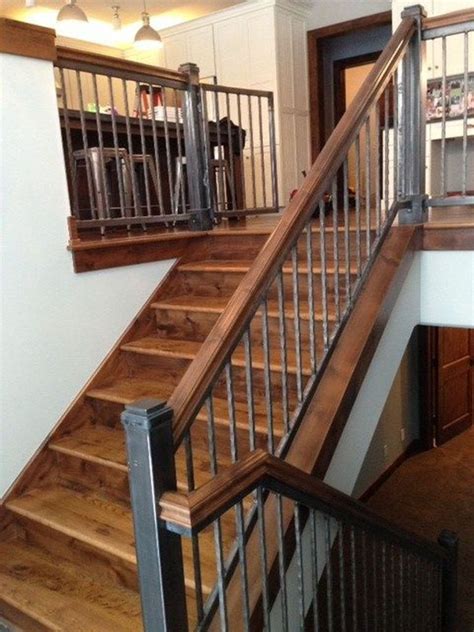 Modern Rustic Staircase Ideas Rustic Staircase Rustic Stairs Wooden