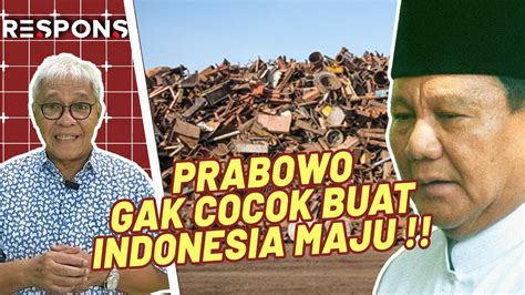 Iyyas Subiakto PRABOWO BELI PESAWAT TUA RAWAN KORUPSI Respons 13