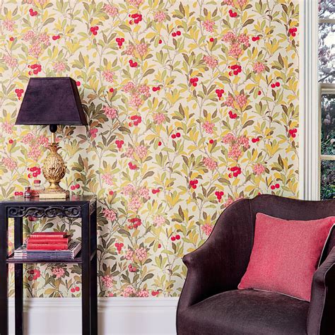 Cole And Son Strawberry Tree Wallpaper Uk