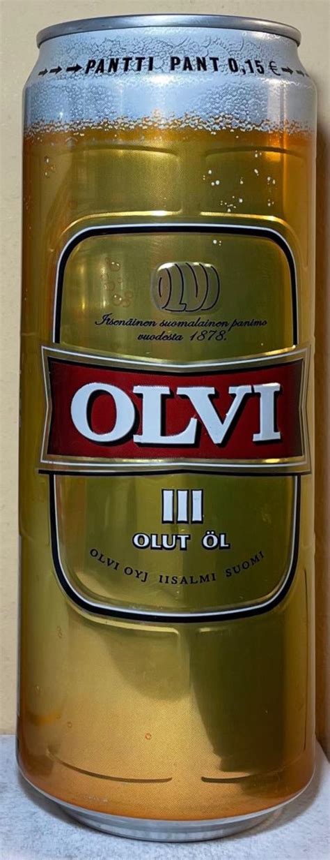 Olvi Beer 500ml Finland