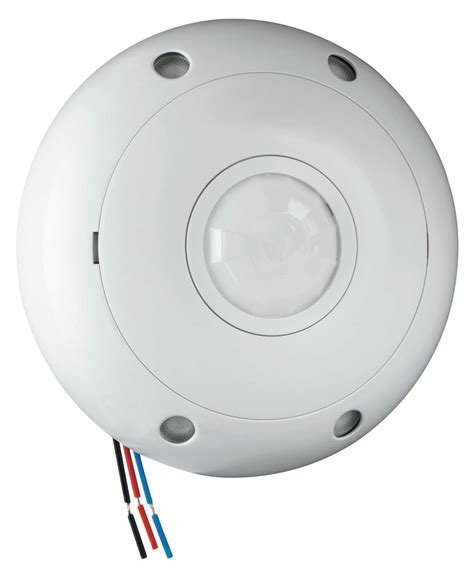 Commercial Occupancy Sensor White Wall Or Ceiling Mount Occupancy