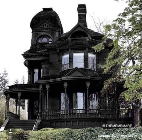 10 Victorian House Inspiration Siyah Ev Gotik Mimari Perili Evler