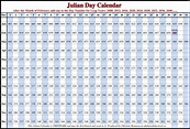 Calendario Juliano 2022 Excel