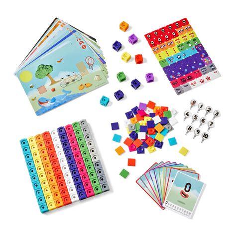 Mathlink Cubes Numberblocks 1 10 Activity Set