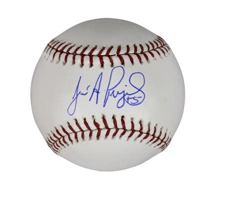Lot Detail Albert Pujols Full Name Signed Baseball
